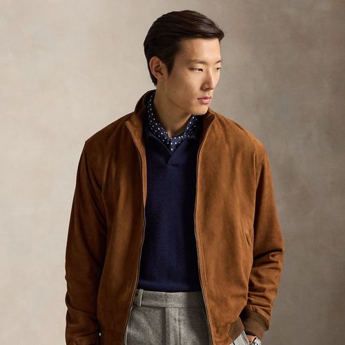 La veste en daim Charleton - Polo Ralph Lauren - Modalova