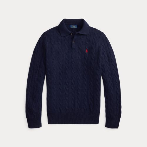 Pull à torsades en laine et cachemire - Polo Ralph Lauren - Modalova