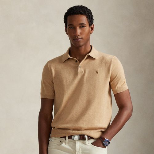 Pull col polo en coton - Polo Ralph Lauren - Modalova