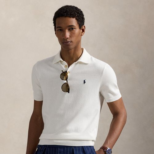 Pull col polo en coton - Polo Ralph Lauren - Modalova