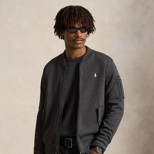 Veste d'aviateur en maille double - Polo Ralph Lauren - Modalova