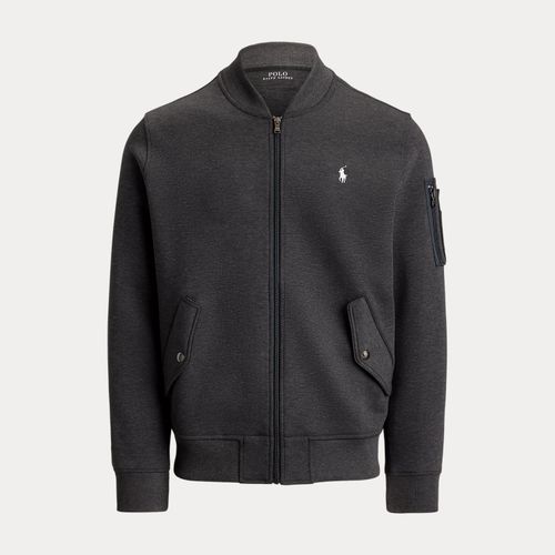 Veste d'aviateur en maille double - Polo Ralph Lauren - Modalova