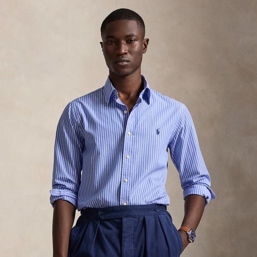 Chemise en popeline rayée Custom Fit - Polo Ralph Lauren - Modalova