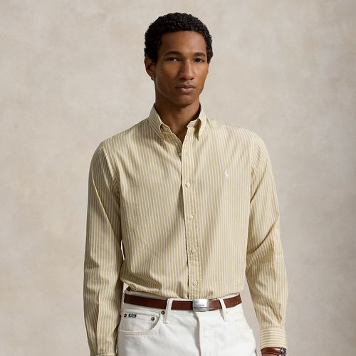 Chemise en popeline rayée Custom Fit - Polo Ralph Lauren - Modalova