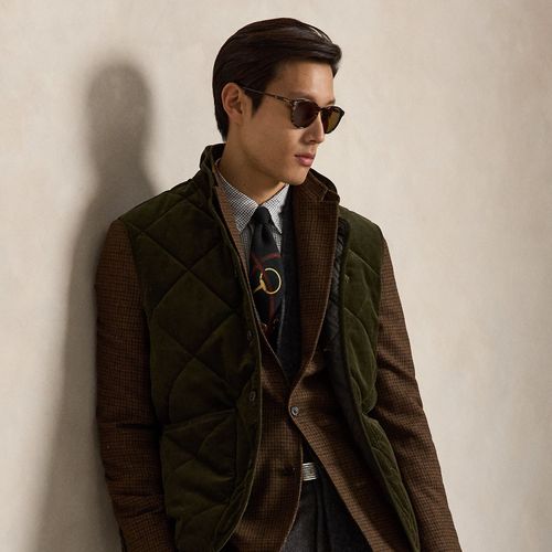Gilet en velours côtelé matelassé - Polo Ralph Lauren - Modalova