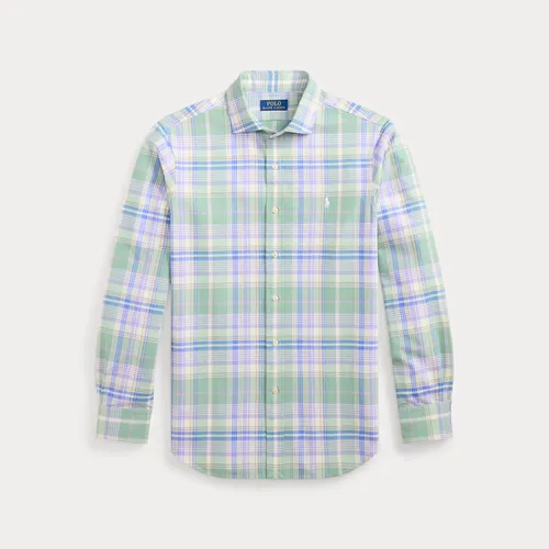 Chemise Oxford ajustée écossaise - Polo Ralph Lauren - Modalova