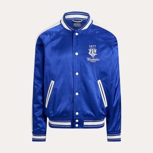 Veste de baseball Wimbledon en satin - Polo Ralph Lauren - Modalova