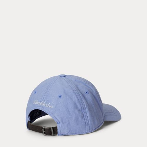 Casquette Wimbledon en lin à chevrons - Polo Ralph Lauren - Modalova