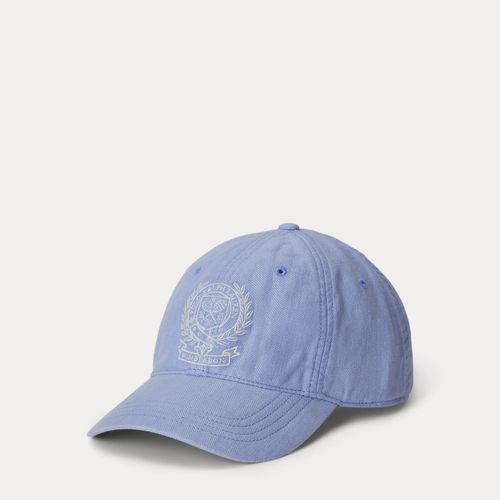 Casquette Wimbledon en lin à chevrons - Polo Ralph Lauren - Modalova