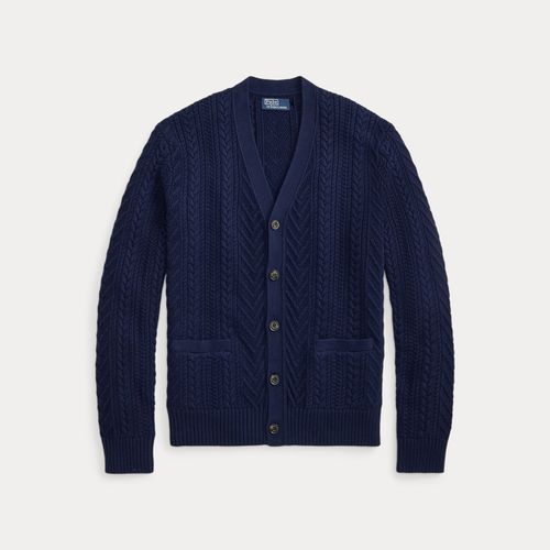 Cardigan en tricot d'Aran de coton - Polo Ralph Lauren - Modalova