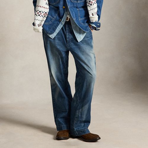 Le pantalon chino ample en denim - Polo Ralph Lauren - Modalova