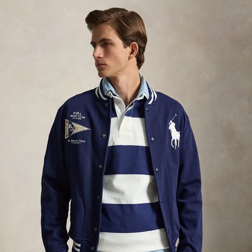 Veste de baseball Big Pony en molleton - Polo Ralph Lauren - Modalova