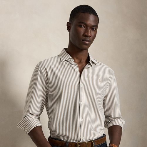 Chemise Oxford en maille de coton rayé - Polo Ralph Lauren - Modalova