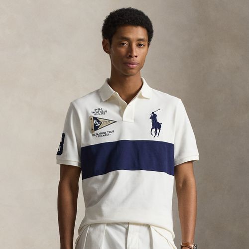 Polo Big Pony en piqué Custom Slim Fit - Polo Ralph Lauren - Modalova