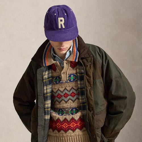Veste utilitaire patchwork toile cirée - Polo Ralph Lauren - Modalova