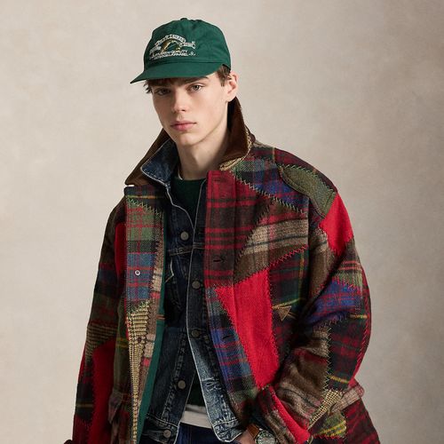 Veste utilitaire patchwork laine alpaga - Polo Ralph Lauren - Modalova