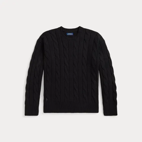 Pull torsadé Relaxed Fit laine mélangée - Polo Ralph Lauren - Modalova