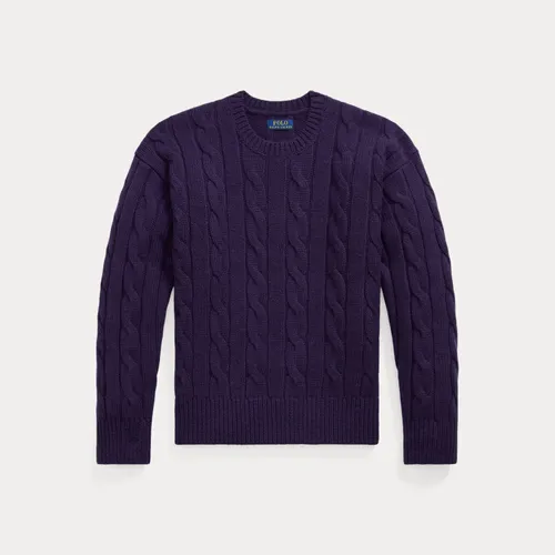 Pull torsadé Relaxed Fit laine mélangée - Polo Ralph Lauren - Modalova