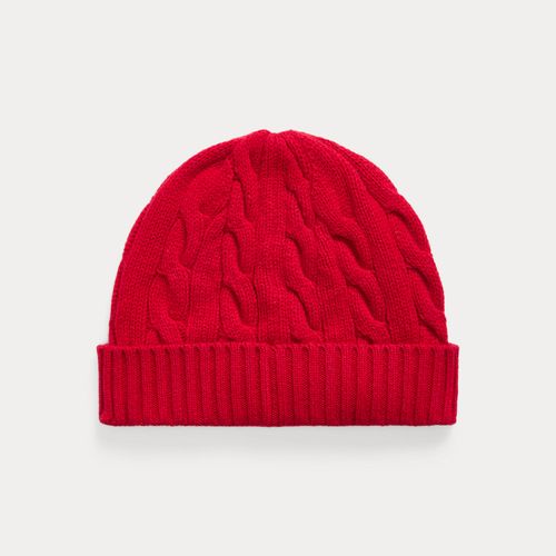 Bonnet en laine et cachemire torsadés - Polo Ralph Lauren - Modalova