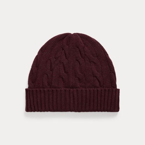 Bonnet en laine et cachemire torsadés - Polo Ralph Lauren - Modalova
