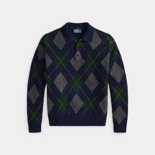 Pull Relaxed Fit losanges laine mohair - Polo Ralph Lauren - Modalova