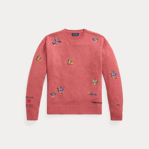 Pull Relaxed Fit en laine et alpaga - Polo Ralph Lauren - Modalova