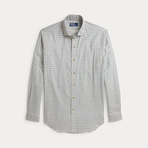 Chemise en sergé à motif tattersall - Polo Ralph Lauren - Modalova