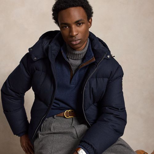 Pull demi-zippé à motif à chevrons - Polo Ralph Lauren - Modalova