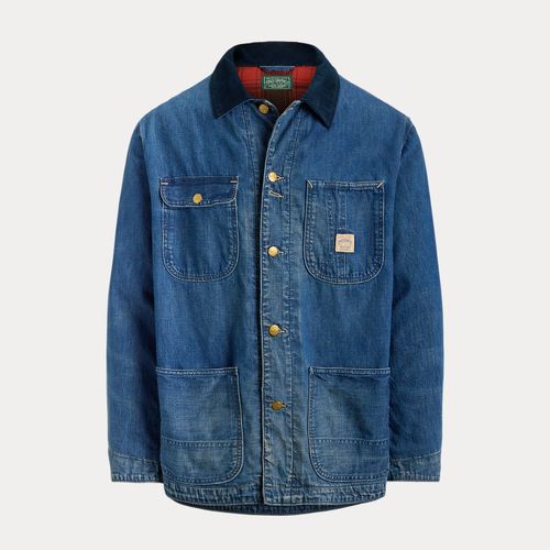 Veste utilitaire en denim - Polo Ralph Lauren - Modalova