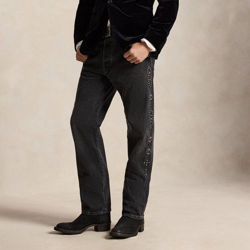 Jean droit Heritage à clous - Polo Ralph Lauren - Modalova