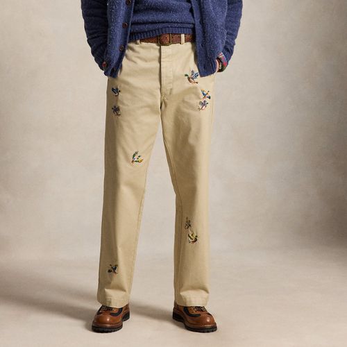 Le chino brodé Big Fit - Polo Ralph Lauren - Modalova