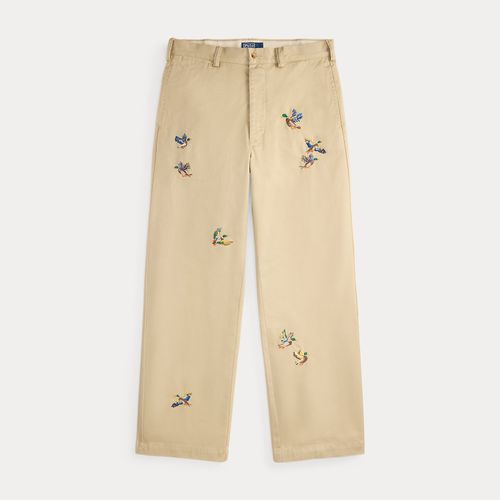 Le chino brodé Big Fit - Polo Ralph Lauren - Modalova