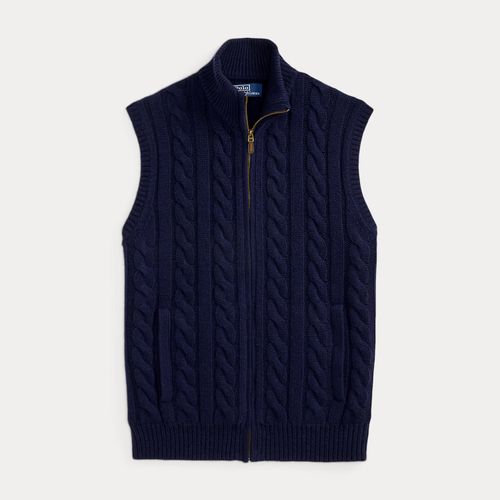 Pull débardeur torsadé laine cachemire - Polo Ralph Lauren - Modalova