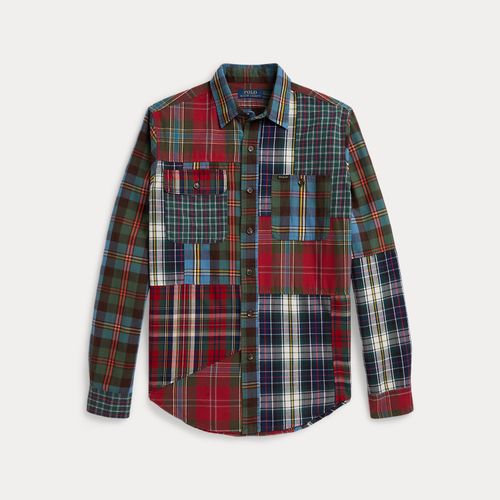 Chemise Oxford écossaise patchwork - Polo Ralph Lauren - Modalova