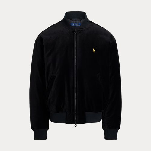 Veste d'aviateur duvet en velours - Polo Ralph Lauren - Modalova