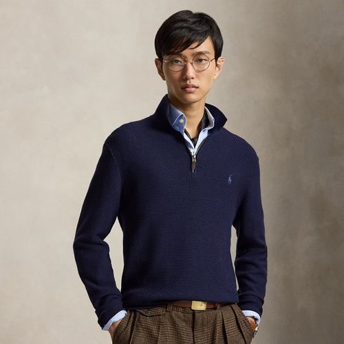 Pull col polo en laine lavable - Polo Ralph Lauren - Modalova