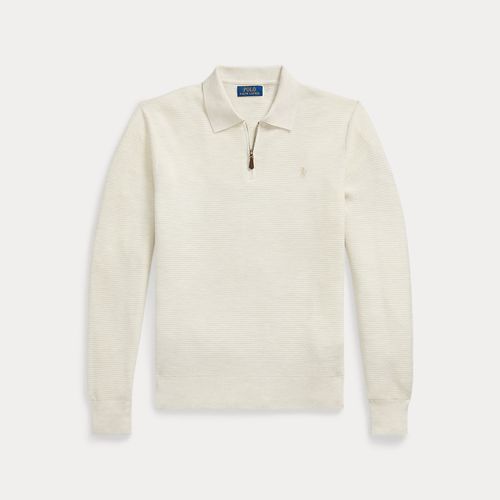Pull col polo en laine lavable - Polo Ralph Lauren - Modalova