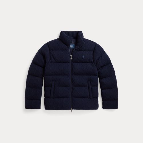 Veste-pull torsadée laine et cachemire - Polo Ralph Lauren - Modalova