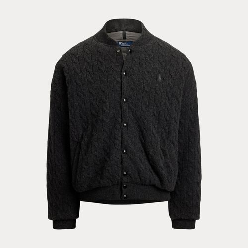 Veste Relaxed Fit en maille torsadée - Polo Ralph Lauren - Modalova