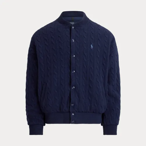 Veste Relaxed Fit en maille torsadée - Polo Ralph Lauren - Modalova