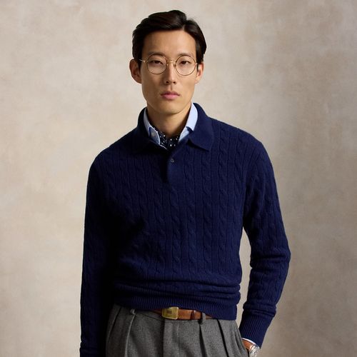 Pull à col polo en cachemire torsadé - Polo Ralph Lauren - Modalova