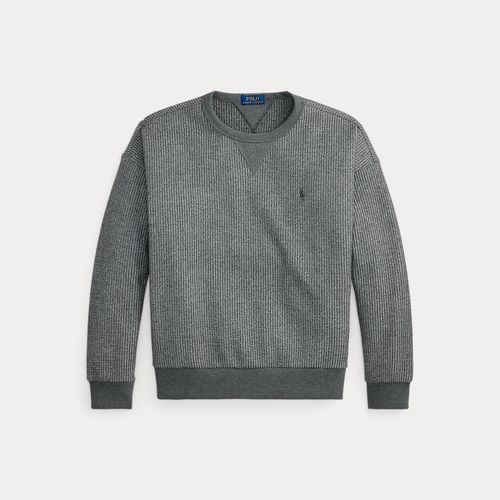 Sweat Relaxed Fit en tricot gaufré - Polo Ralph Lauren - Modalova