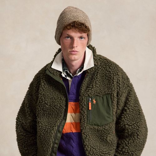 Veste en sherpa Relaxed Fit - Polo Ralph Lauren - Modalova