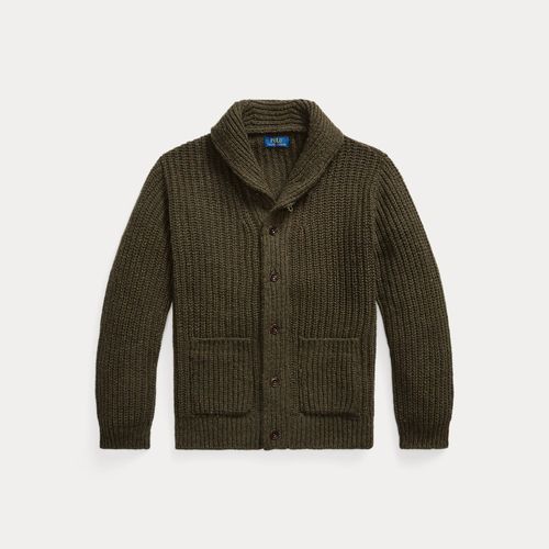 Cardigan col châle laine mélangée - Polo Ralph Lauren - Modalova