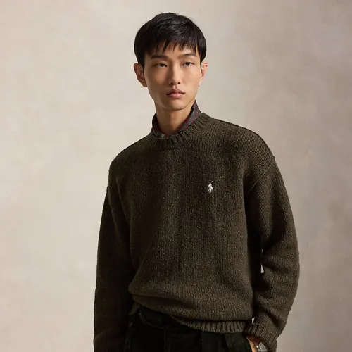 Pull col rond en laine mélangée - Polo Ralph Lauren - Modalova