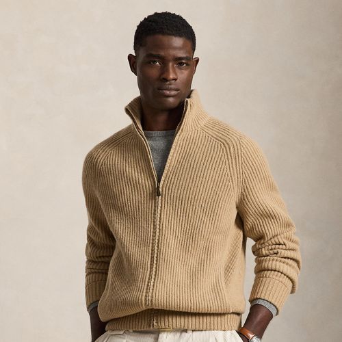 Pull zippé laine et cachemire - Polo Ralph Lauren - Modalova