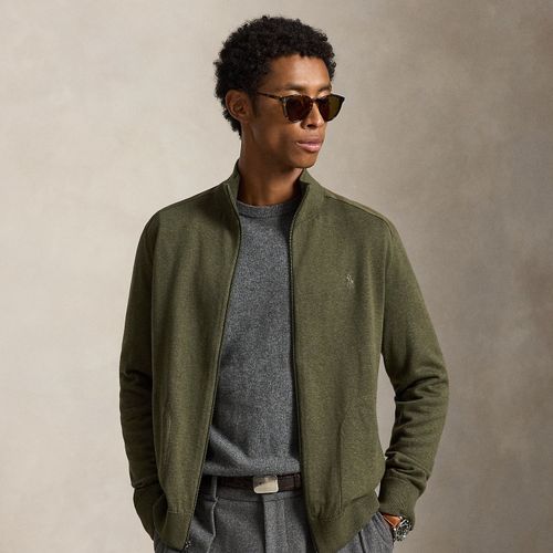 Cardigan hybride à col cheminée - Polo Ralph Lauren - Modalova