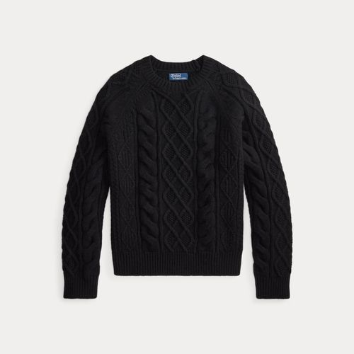 Pull en laine et alpaga tricot d'Aran - Polo Ralph Lauren - Modalova