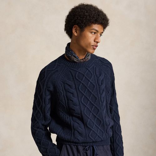 Pull en laine et alpaga tricot d'Aran - Polo Ralph Lauren - Modalova