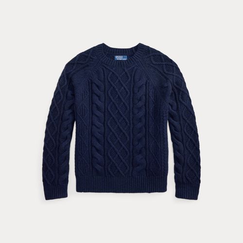 Pull en laine et alpaga tricot d'Aran - Polo Ralph Lauren - Modalova